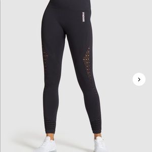 Gymshark Black Energy Seamless Leggings